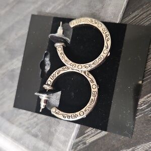 Brighton Scrolled Hoop Earrings